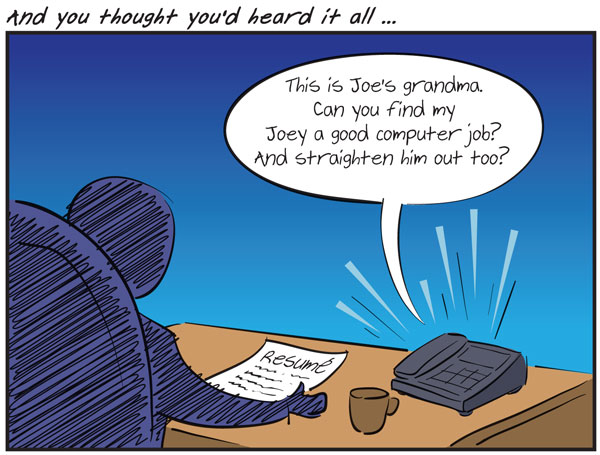 Hiring Humor: The Meddling Grandmother